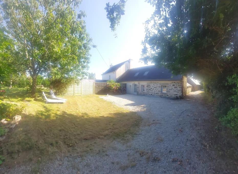 Penty Typique Kercab Dans Un Ancien Moulin Villa Plomodiern ภายนอก รูปภาพ