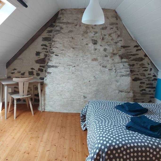 Penty Typique Kercab Dans Un Ancien Moulin Villa Plomodiern ภายนอก รูปภาพ
